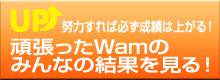 努力すれば必ず成績は上がる！頑張ったWamのみんなの結果を見る！