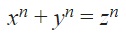フェルマーの最終定理について①