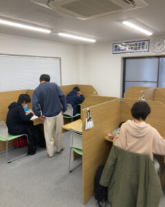 2学期 期末テスト対策 集中学習会