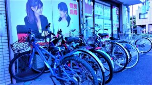 【日常】自転車がたくさん並んでいます【第八小・小柳小・府中九中】