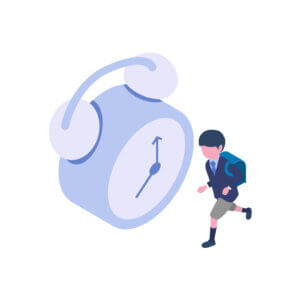 【一橋学園校】アナログ時計とデジタル時計