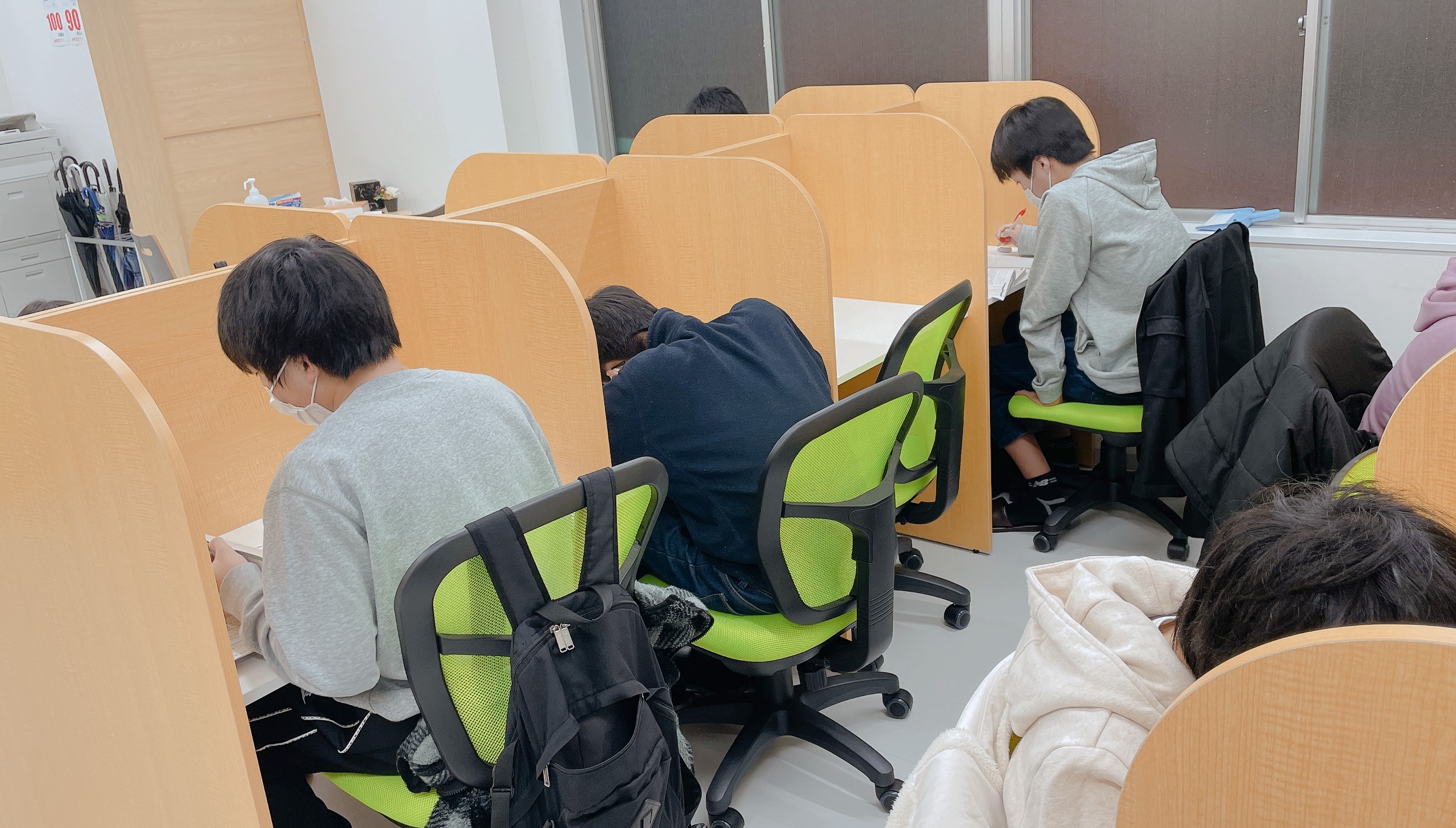 埼玉県民の日、みんな頑張って勉強してます😲