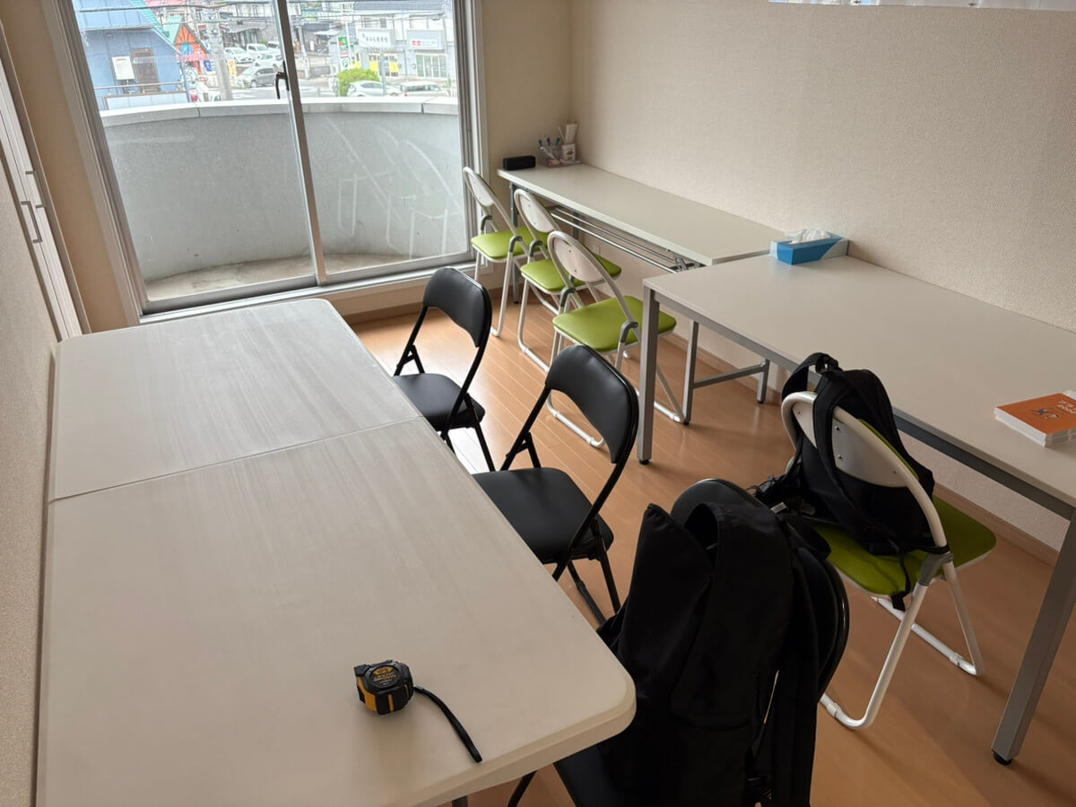 自習室整えました！