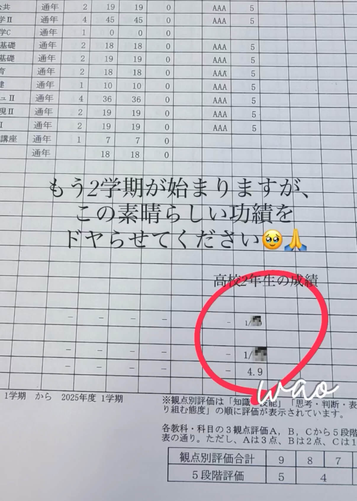 高校生の実績✨【個別指導Wam浜松校】