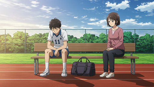 部活の壁に悩む男子中学生