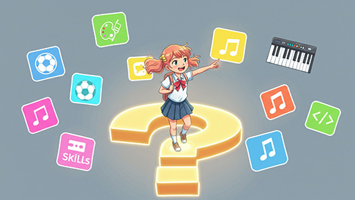 習い事は量より質！才能を引き出す選び方のコツ