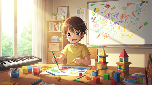アートが学力に繋がる！感性を育む家庭でのヒント