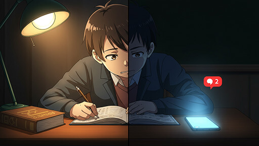 「ながら見」で成績低下？SNSとの正しい付き合い方