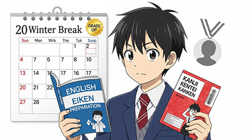 中学生の学力向上！英検・漢検を効率良く取る学習戦略