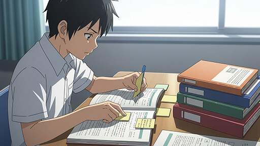 中学生必勝！効率良く内申点を上げるテスト直前術