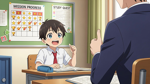 勉強を「楽しい」に変える！ゲーミフィケーションの仕組み