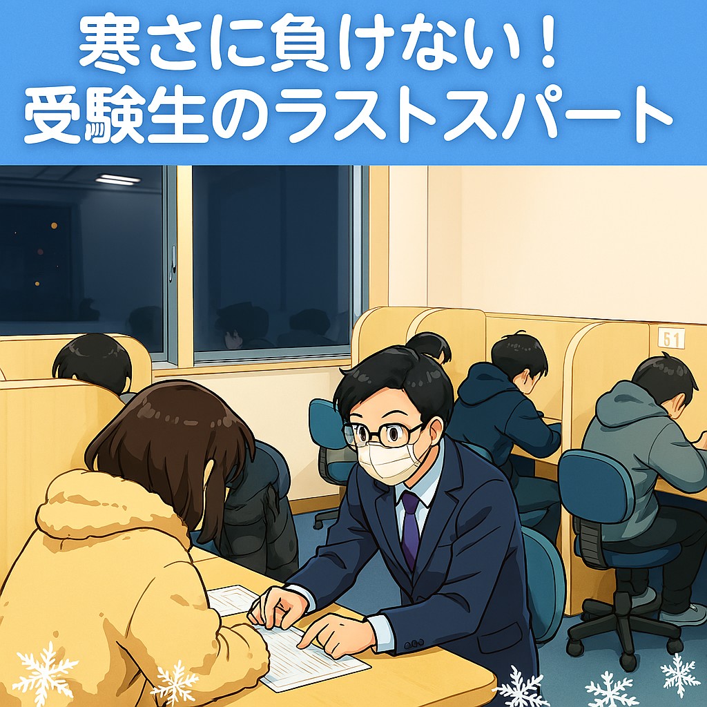 弁天町校、寒さにも負けない！
