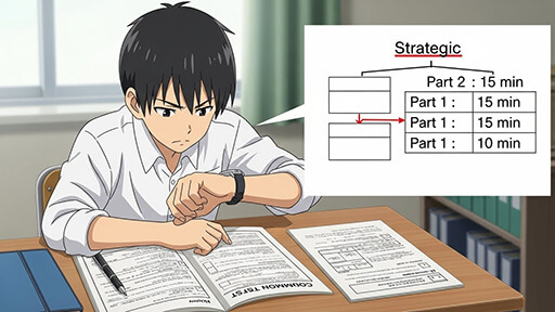 共通テスト直前！高得点に直結する「時間戦略」の極意