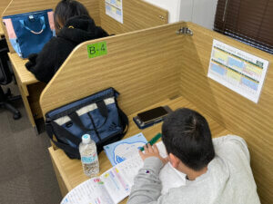 自習室の様子をお伝えします！