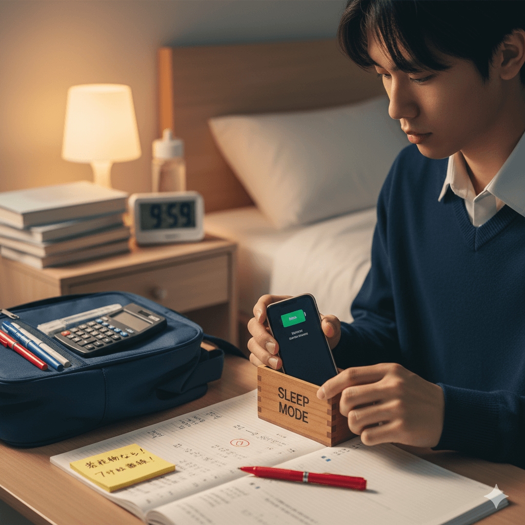 【緊急】「あと1点…」に泣かない！テスト前日の「神ルーティン」公開！