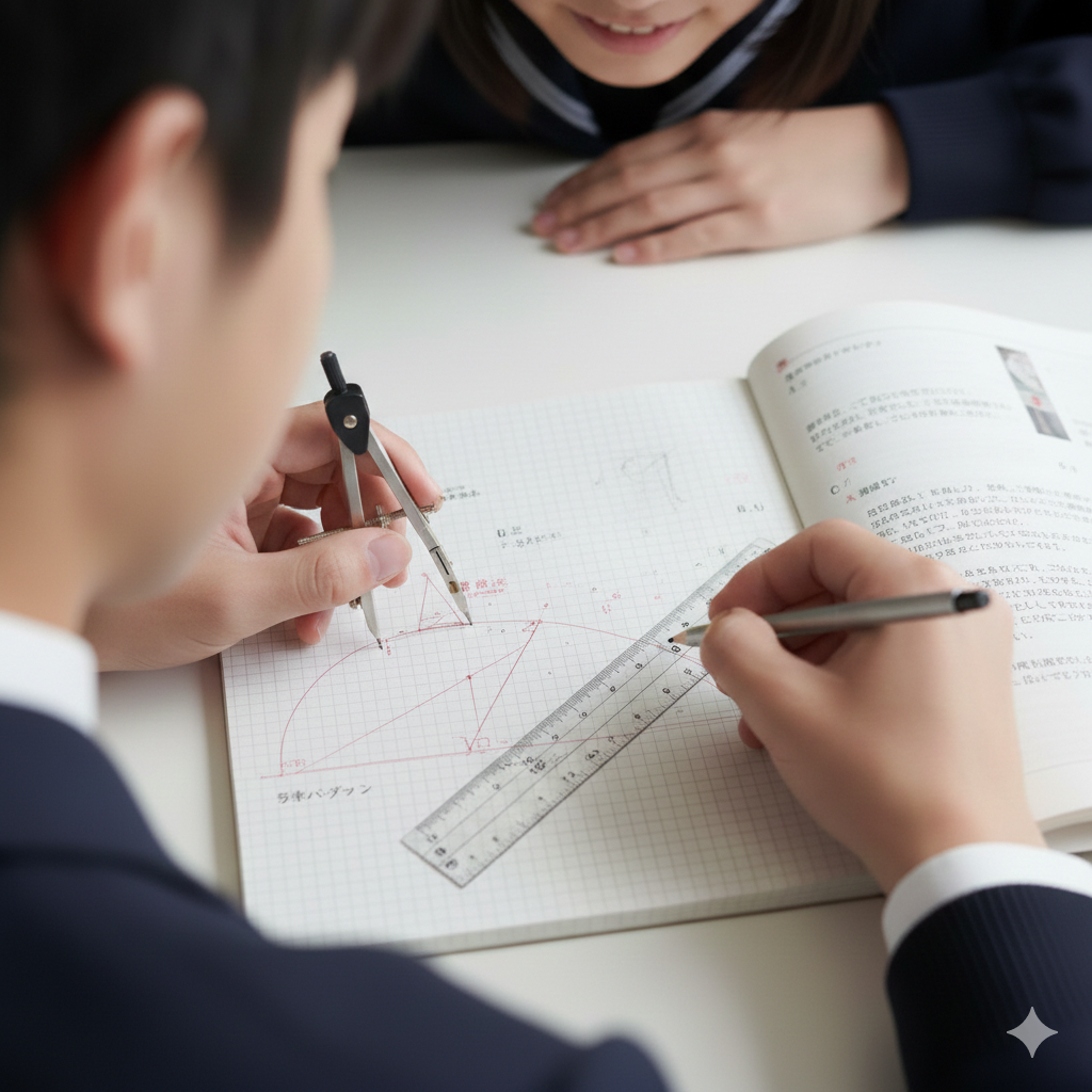 【必勝】補助線1本で世界が変わる！「図形問題」を攻略する3つの極意。