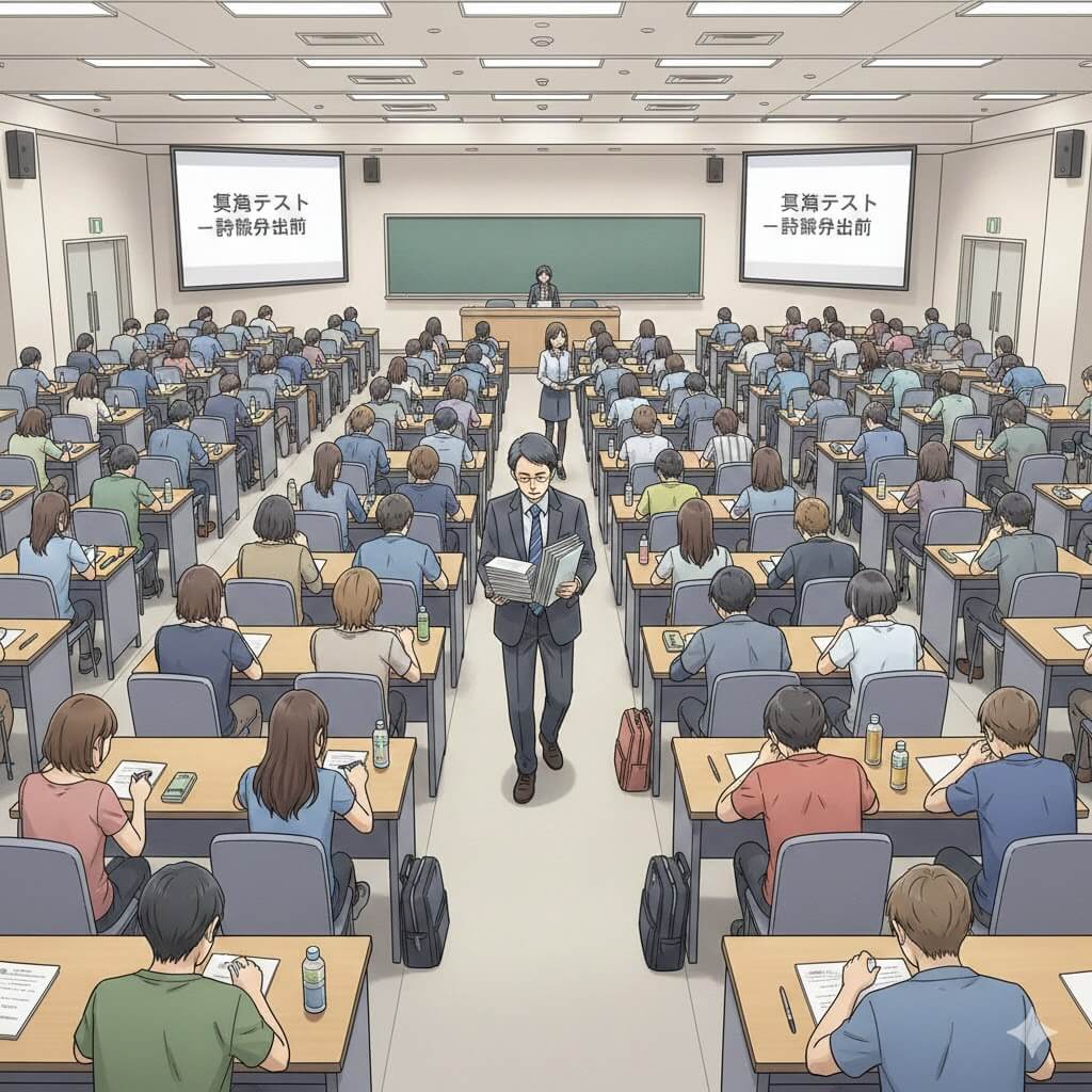 試験開始、待ったなし！！