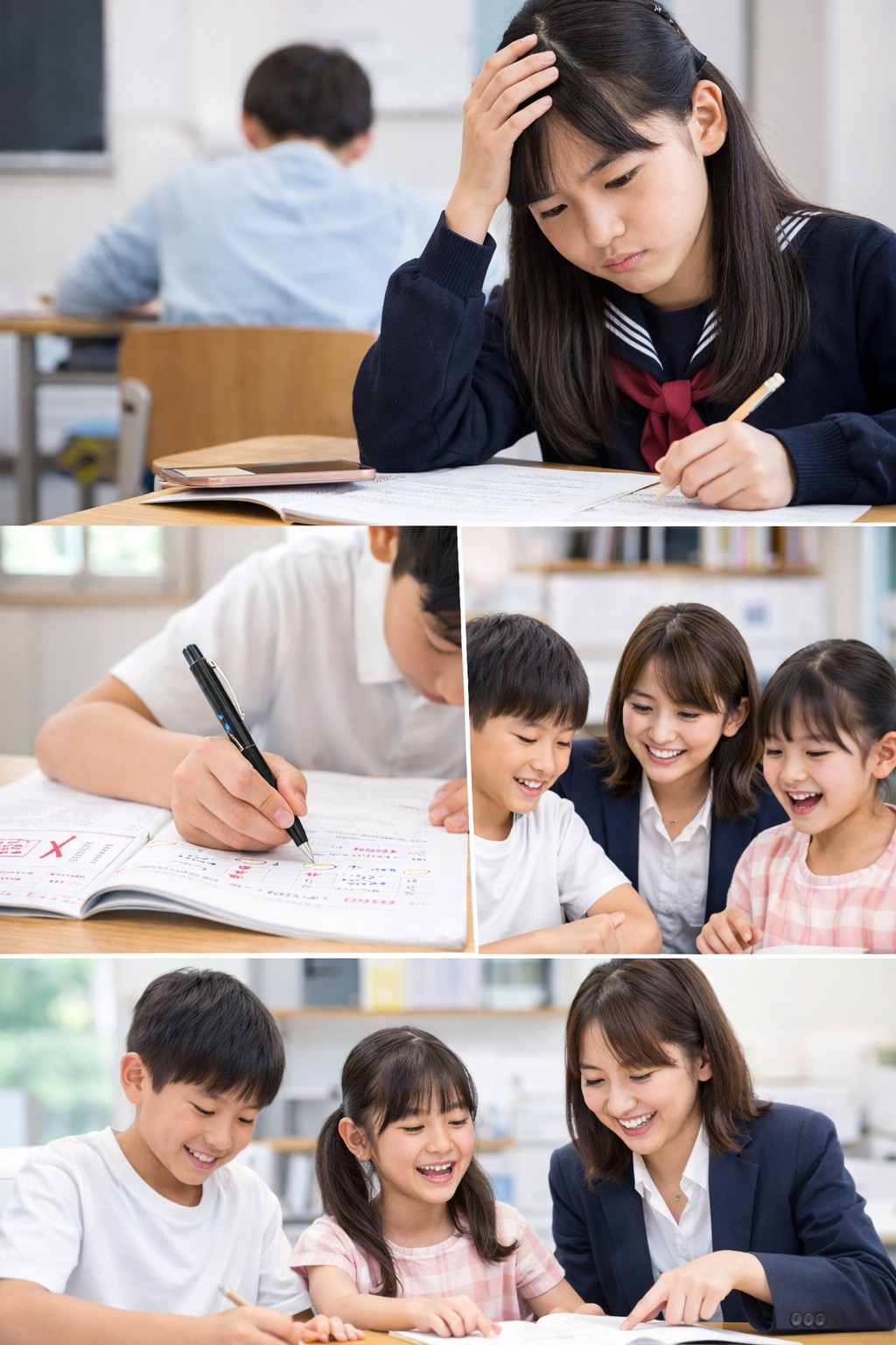 勉強しているのに成績が上がらない…その原因はこの3つです