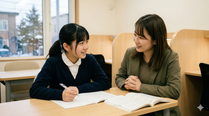 「個別指導で成績が伸びる生徒の特徴」　