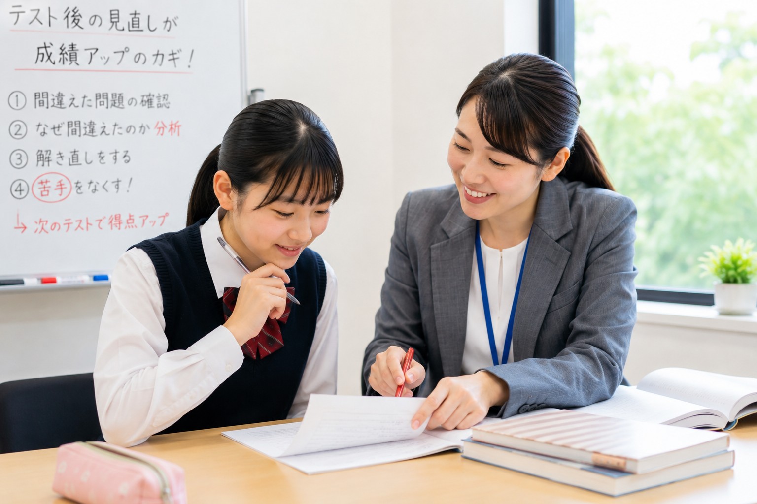 弁天町校、テストが終わった後が本当の勝負！成績が伸びる子が必ずやっていること