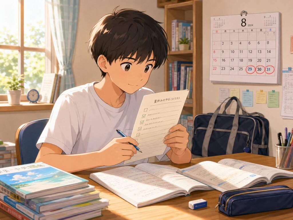夏休みもあと3日！新学期までにやっておきたい3つのこと