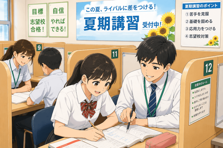 🌞夏期講習実施中🌞