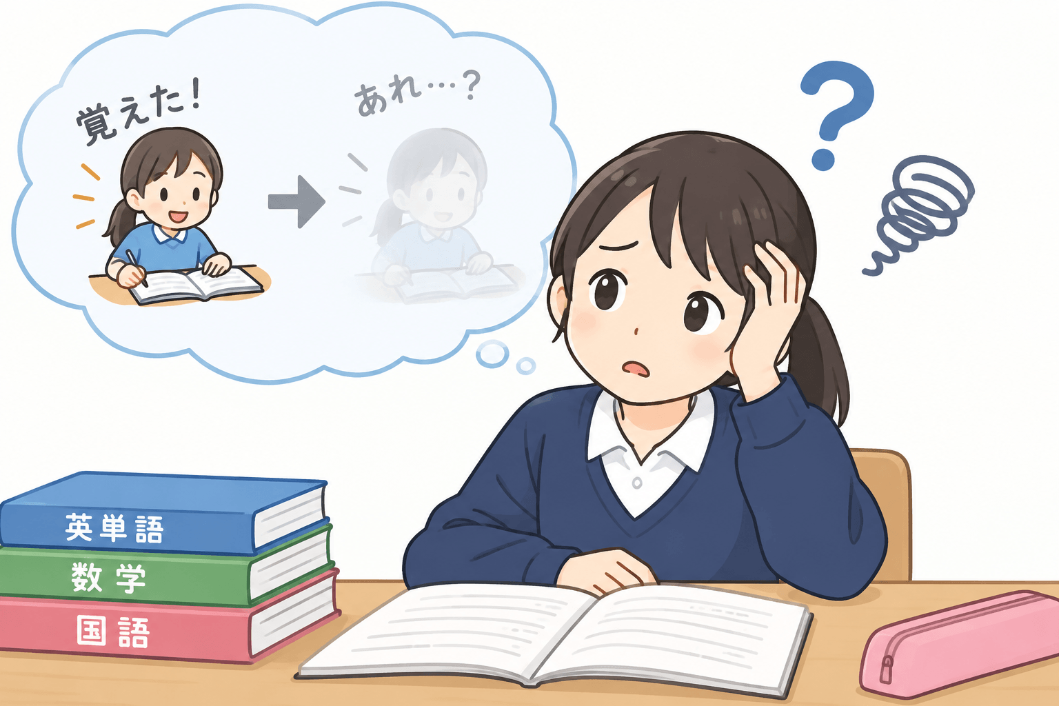効率的な勉強法｜「覚えたつもり」を防ぐ復習の習慣