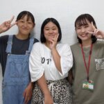 2021冬　中学2年　思田愛美梨さん（左）　熊田先生