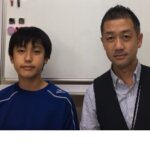2022春　中学3年　阿部優稀さん　遠藤先生