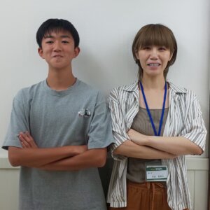 2022冬　中学3年　鈴木勘太さん　平田先生