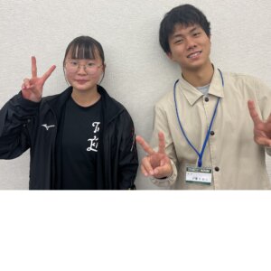 2023春　中学2年　渡辺花菜さん　伊藤りおん先生