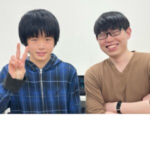 2023夏　中学2年　鈴木誠剛さん　佐藤先生