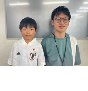 2023.5月　小学3年　髙野結大さん　加島先生