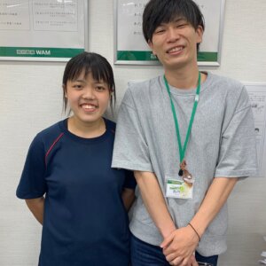 2023.5月　中学3年　西田琴美さん　池内先生