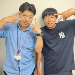 2023冬　中学3年　助川翔聖さん　長谷川先生