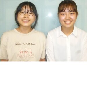 2023冬　中学3年　篠原玲奈さん　大矢先生