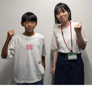 2023冬　中学3年　小林郁翔さん　田之上先生