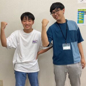 2023冬　中学3年　野口稜弥さん　今宮先生