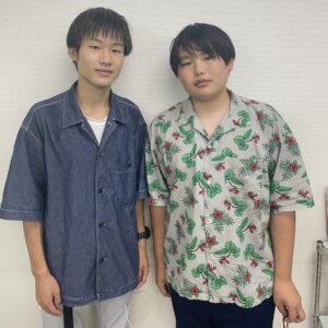 2023冬　中学3年　藤内翔大さん　鯖戸先生