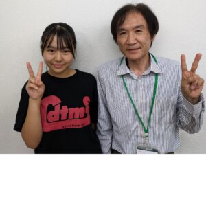 2023冬　中学3年　小林楓さん　髙橋先生