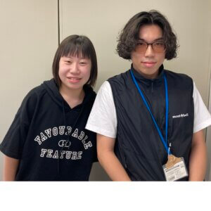 2023冬　中学2年　上北夢華さん　渡邊先生