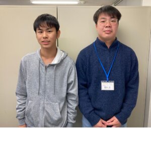 2024春　中学3年　石山雅斗さん　藤本先生