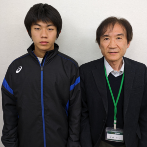 2024春　中学3年　三澤広ノ助さん　髙橋先生