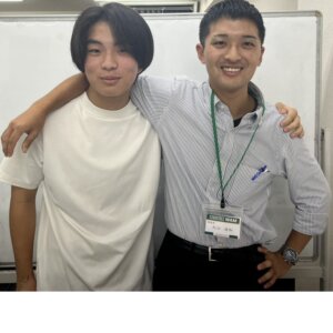 2025冬　中学3年　柳川啓人さん　大口先生