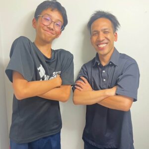 2025冬　中学3年　荒木啓輔さん　牧先生