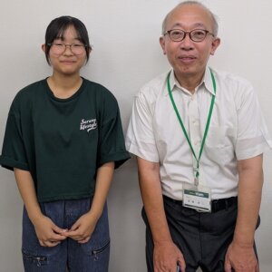 2025冬　中学3年　池澤優依さん　河又先生