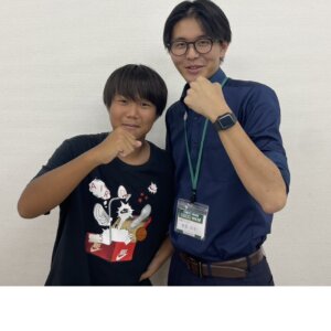 2025冬　中学2年　榊原瞬さん　飯島先生