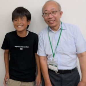 2025冬　小学6年　前田怜緒さん　河又先生