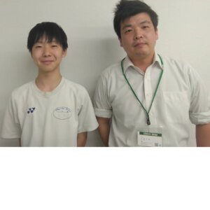 2025冬　中学3年　高橋隼大さん　石塚先生