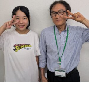 2025冬　高校1年　内藤萌夏さん　髙橋先生